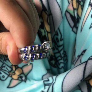 Female wedding band set PLEASE READ DESCRIPTION!!